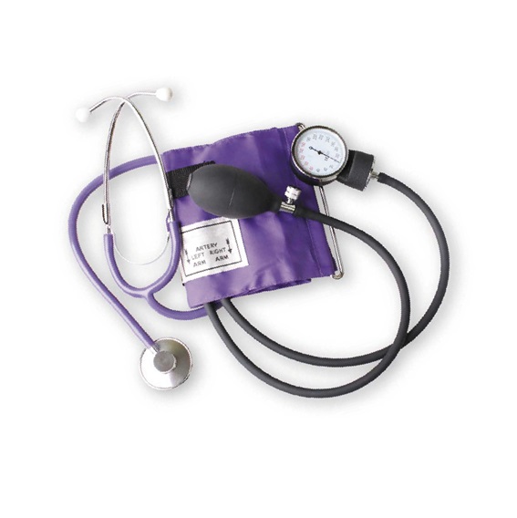 Ce/ISO-zugelassenes medizinisches Aneroid-Blutdruckmessgerät mit Einzelkopf-Stethoskop (MT01029005)