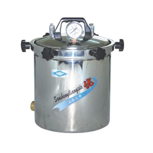 CE/ISO-zugelassenes tragbares Dampfdruck-Desinfektionsgerät aus Edelstahl / Autoklav (MT05004001)