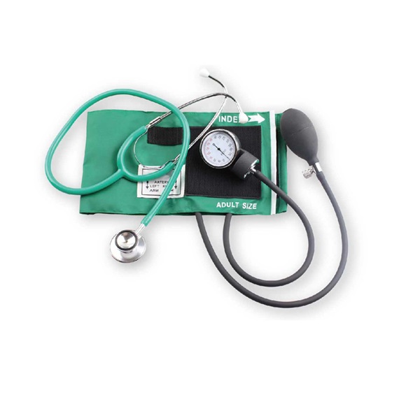 Ce/ISO genehmigte medizinisches aneroides Blutdruckmessgerät mit Doppelkopf-Stethoskop (MT01029045)