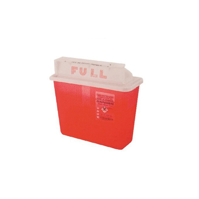 Medizinischer scharfer 5-Liter-Einwegbehälter mit CE- und ISO-Zertifizierung (MT18086252)