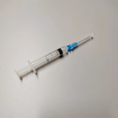 CE/ISO-zugelassene selbstzerstörende Einwegspritzen 2 ml Luer-Slip/Mitte mit Nadel (MT58005402)