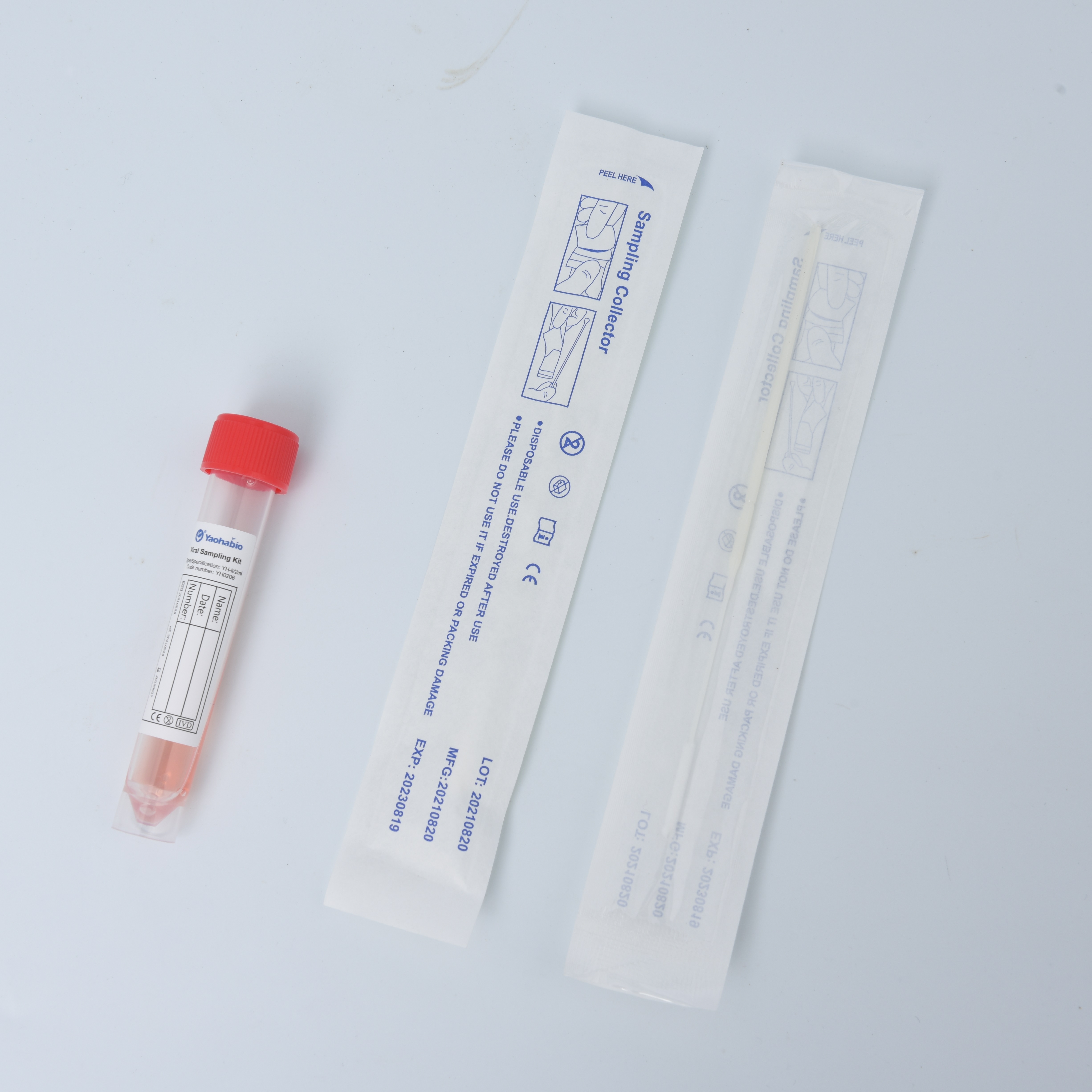 Medizinisches Nukleinsäure-Extraktions-Virenproben-Kit für Rachenabstriche