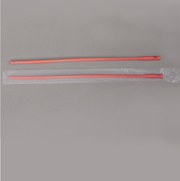 CE/ISO-zugelassener medizinischer Einweg-Harnröhrenkatheter aus rotem Latex (MT58015001)