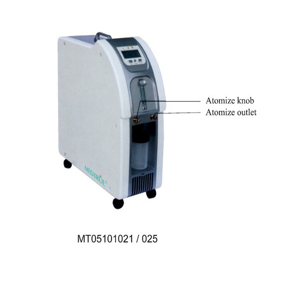 Mobiler elektrischer 5L-Sauerstoffkonzentrator der medizinischen Einrichtung (MT05101025)