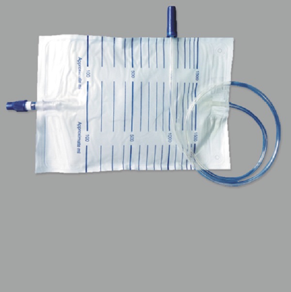 Hot Sale Medical Wegwerf-1500ml Upside Outlet Adult Urin Bag (MT58043006)