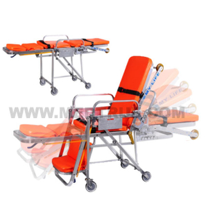 CE/ISO-zugelassener medizinischer Krankenhaus-Notfall-Krankenwagen, zusammenklappbare Rollstuhl-Trage (MT02020002)