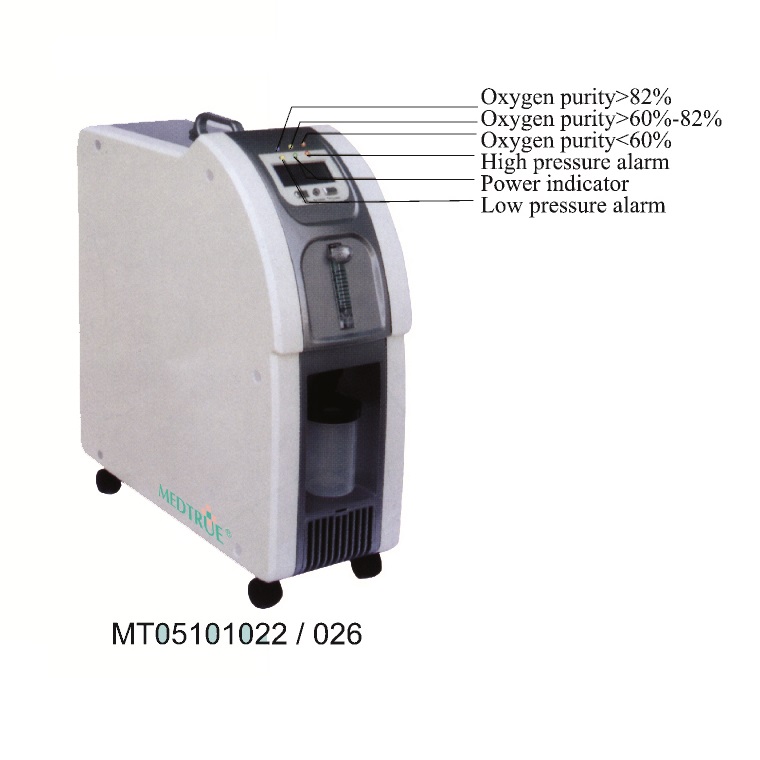  Mobiler 3L-Sauerstoffkonzentrator des Krankenhaus-Gesundheitswesens (MT05101022)