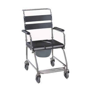 Ce/ISO anerkannter medizinischer preiswerter medizinischer Edelstahl-Kommode-Rollstuhl (MT05030063)