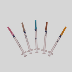 CE/ISO-zugelassene Auto-Disable-Spritzen 0,4 ml für Immunisierung mit fester Dosis mit fester Nadel (MT58005414)