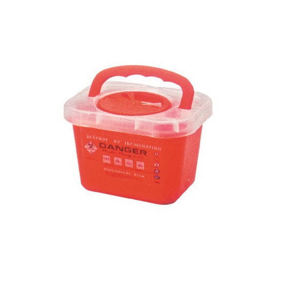 Heißer Verkauf 3L Medical Sharp Container Abfallbehälter (MT18086202)