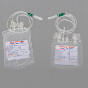 CE/ISO-zugelassen CPDA-1, 500-ml-Doppelbeutel, gerollter Blutbeutel (MT58071515)