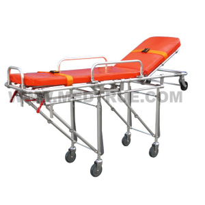 CE/ISO-zugelassene medizinische Aluminium-Aloy-Rettungs-Notfall-Klapp-Krankenwagen-Trage (MT02021001)